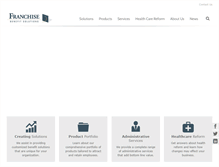 Tablet Screenshot of franchisebenefitsusa.com